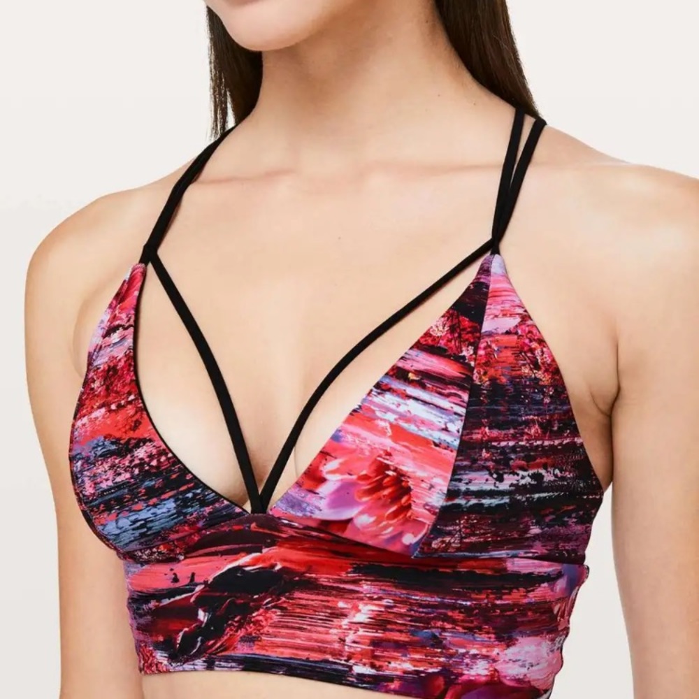 Lululemon Pushing Limits sports bra- size 6